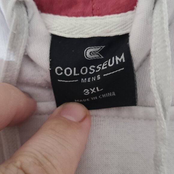 Indiana University White Colosseum 3xl Hoodie - Picture 4 of 5